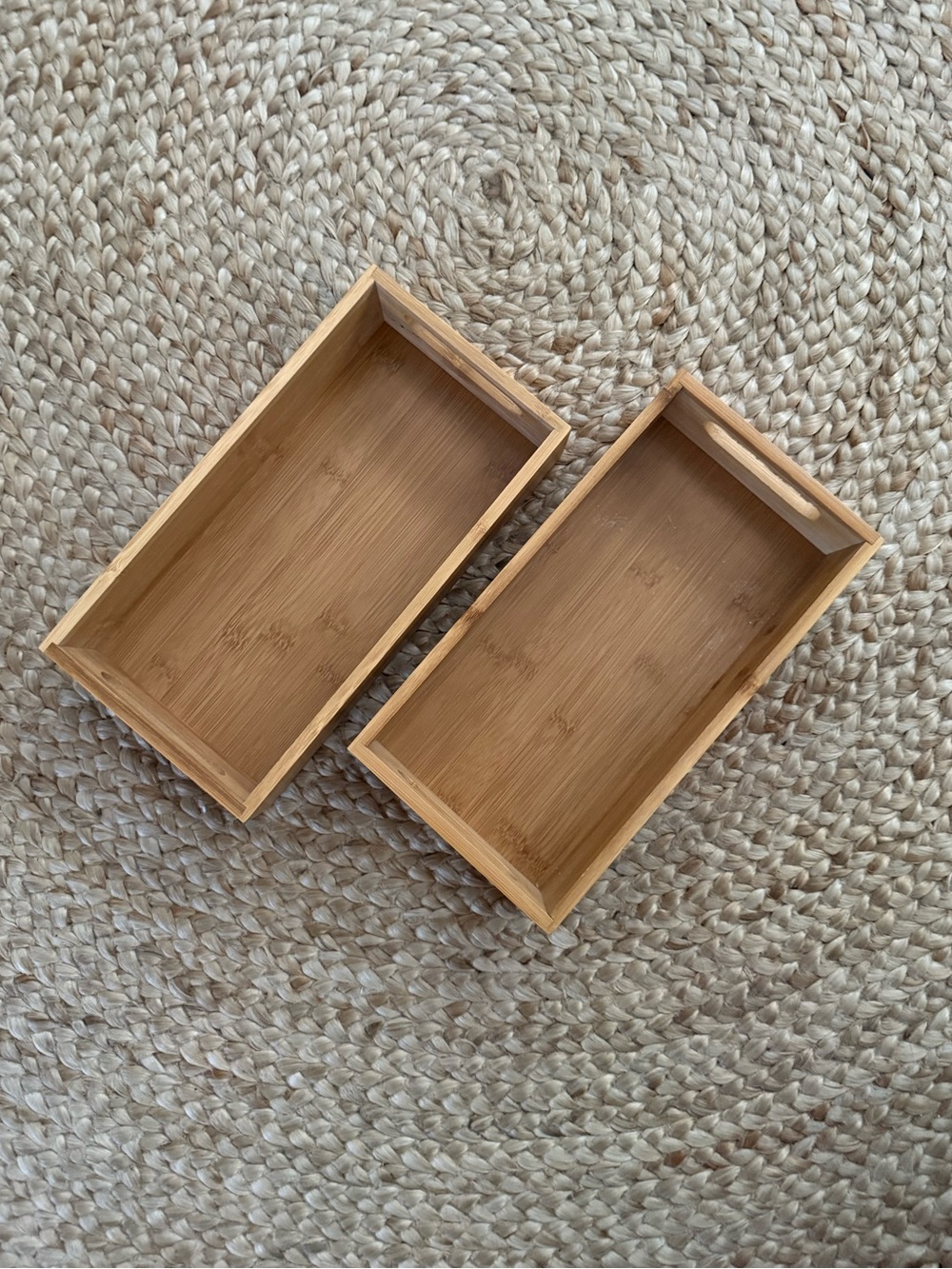 Bamboo Storage Trays